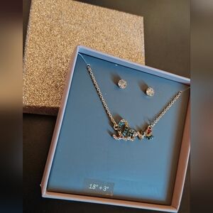 Love Necklace and Earring Set